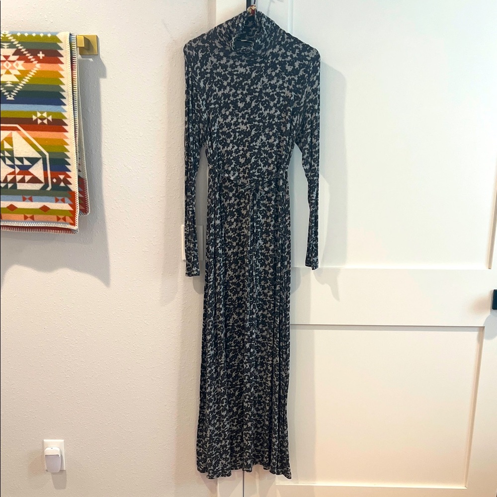 Boden turtle neck maxi dress